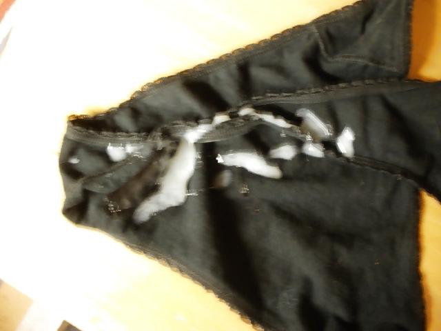 9P My wife's cum soaked panties