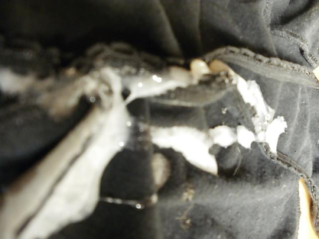 9P My wife's cum soaked panties