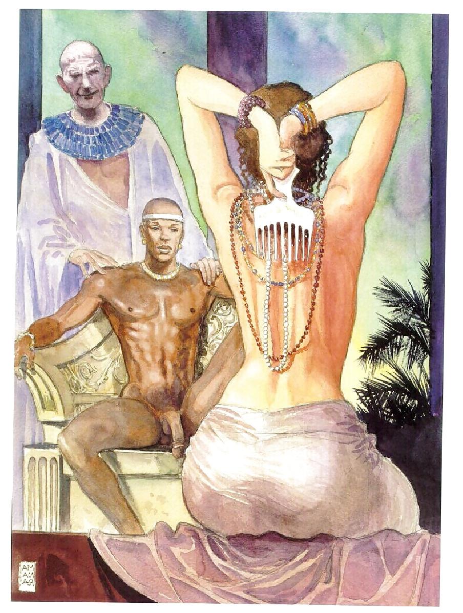18P Gallery 400 - Erotic Book Illustrations 1 - Aphrodite