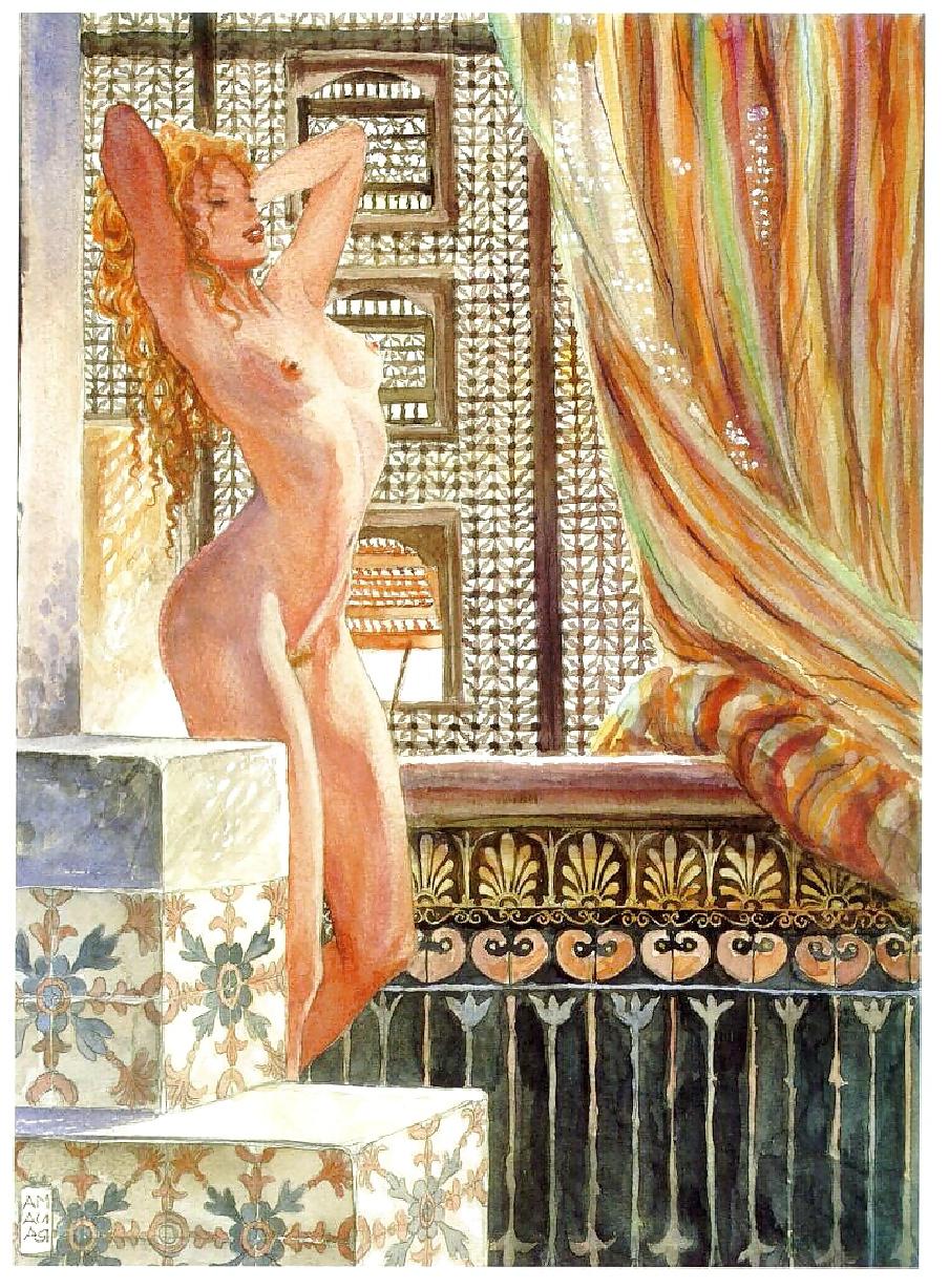 18P Gallery 400 - Erotic Book Illustrations 1 - Aphrodite