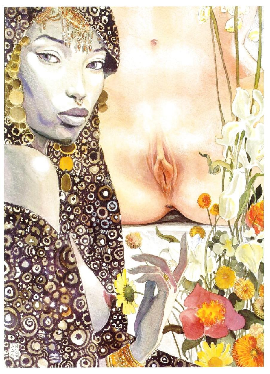 18P Gallery 400 - Erotic Book Illustrations 1 - Aphrodite