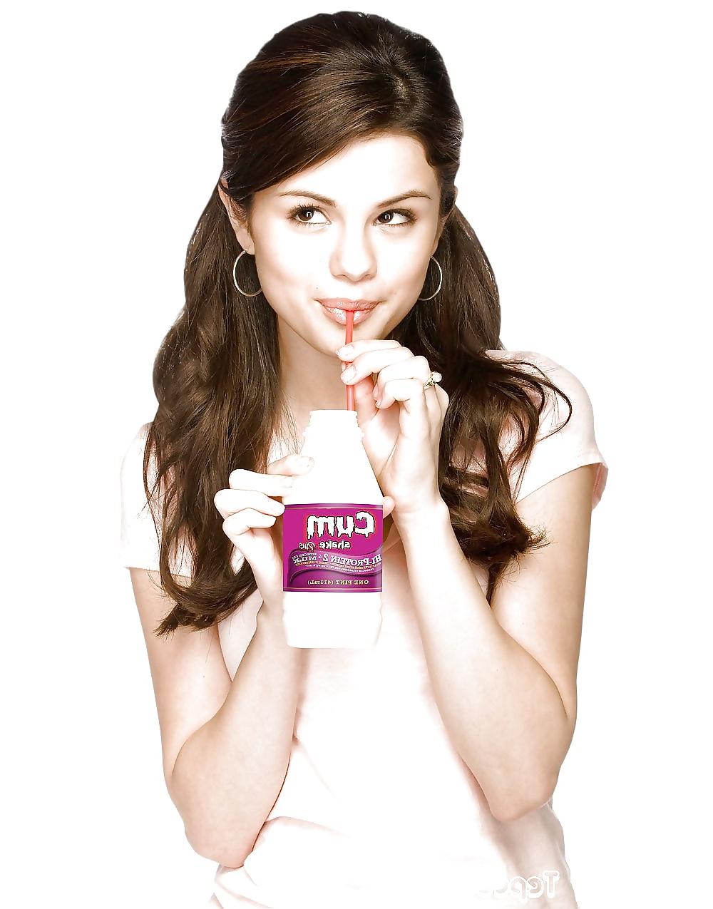 14P Selena Gomez Cum Slut