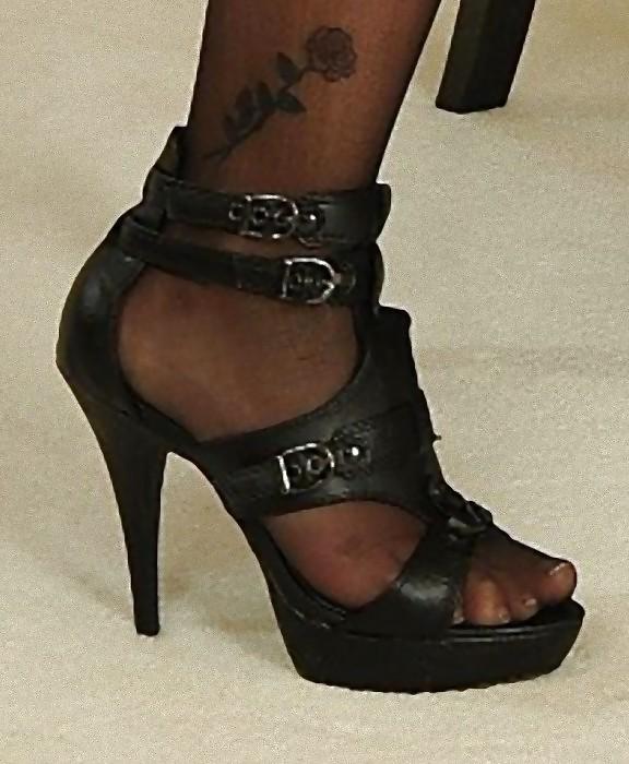 13P Karlie Simon black stockings sex #2