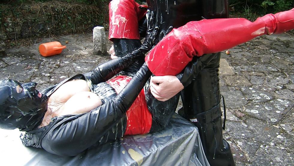 7P Fuck in messy Thigh Boots!!!