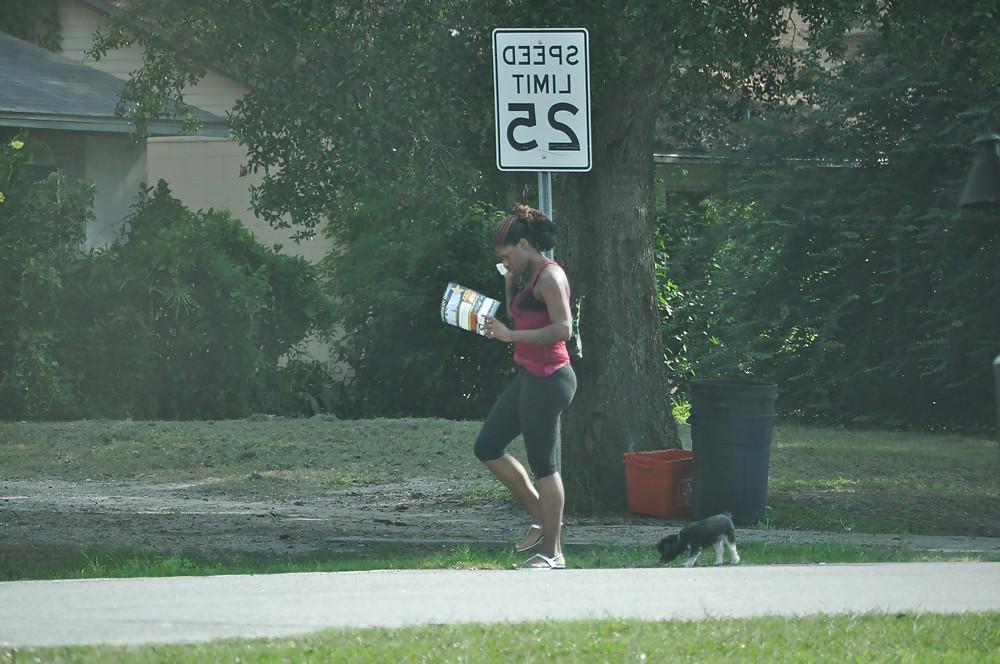 10P Creepin on Hot Black Neighbor Booty