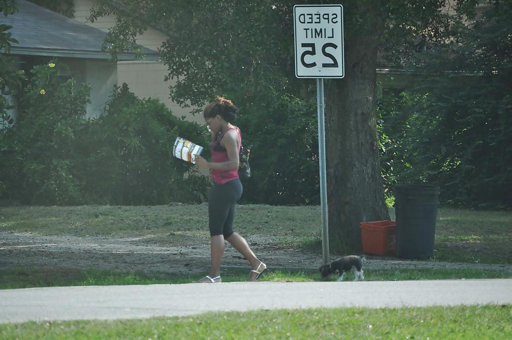 10P Creepin on Hot Black Neighbor Booty