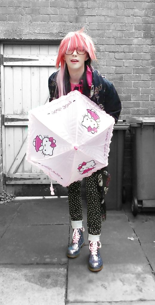 25P Tranny Pretty Kitty Emo Style ( non Nude )