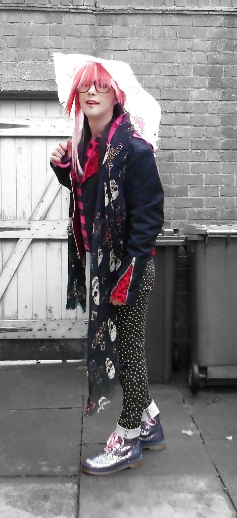 25P Tranny Pretty Kitty Emo Style ( non Nude )