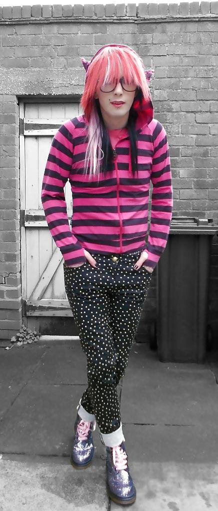 25P Tranny Pretty Kitty Emo Style ( non Nude )