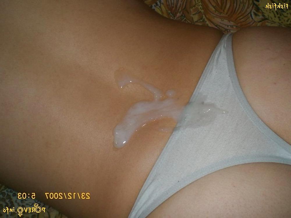 25P Cum on Clothes