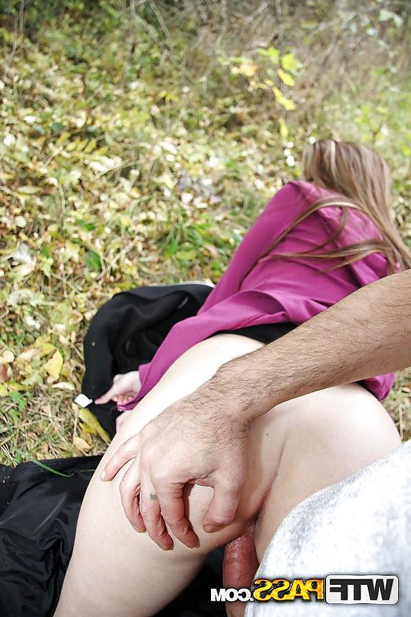 16P Fucked in the street and took her panties
