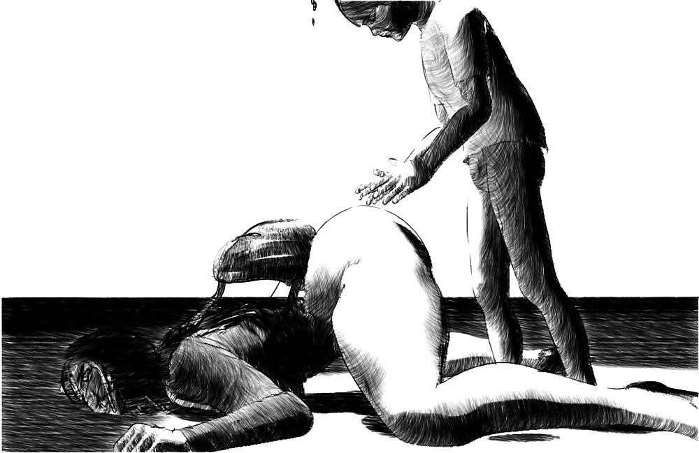 25P Anal Fantasy with a Blackmailed Big Ass Latin Neighbour.