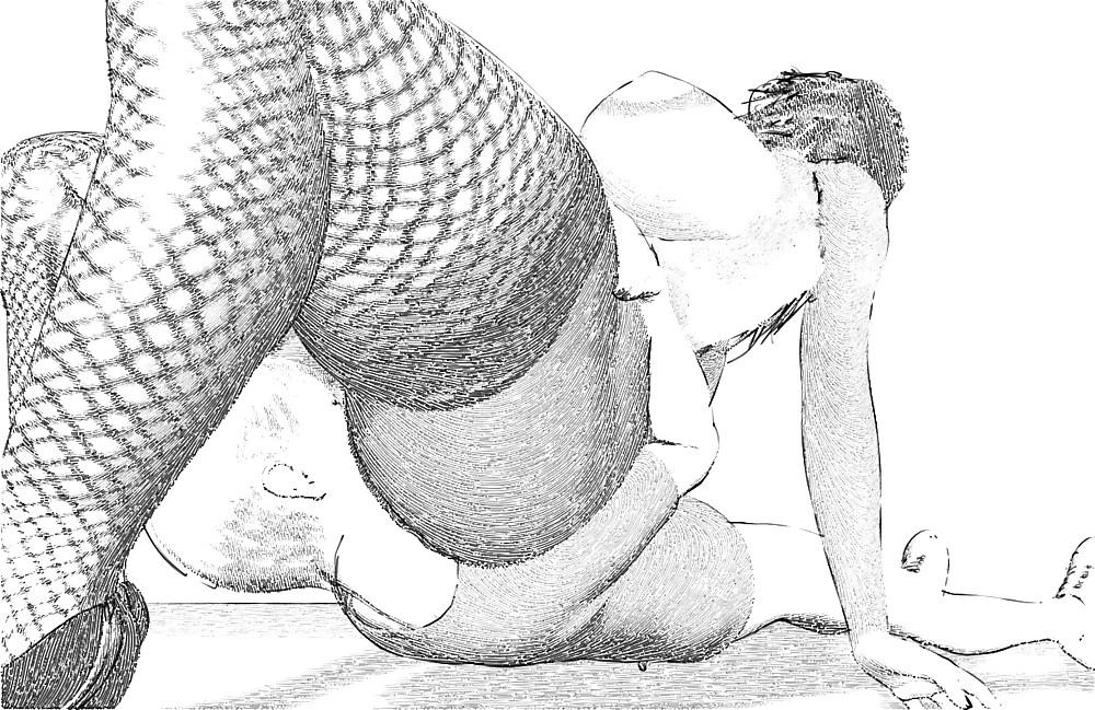 25P Anal Fantasy with a Blackmailed Big Ass Latin Neighbour.