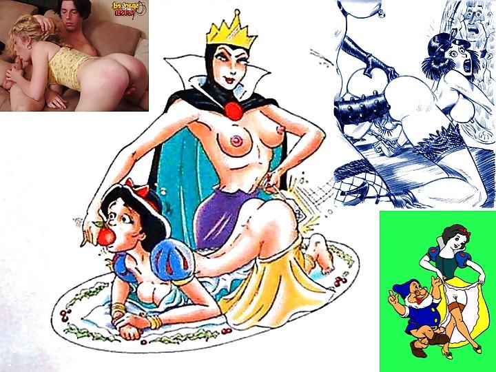 15P Blanche-neige and snow white