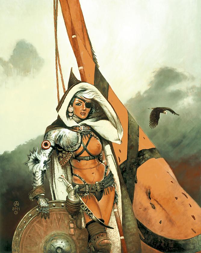 25P Erotic Amazons