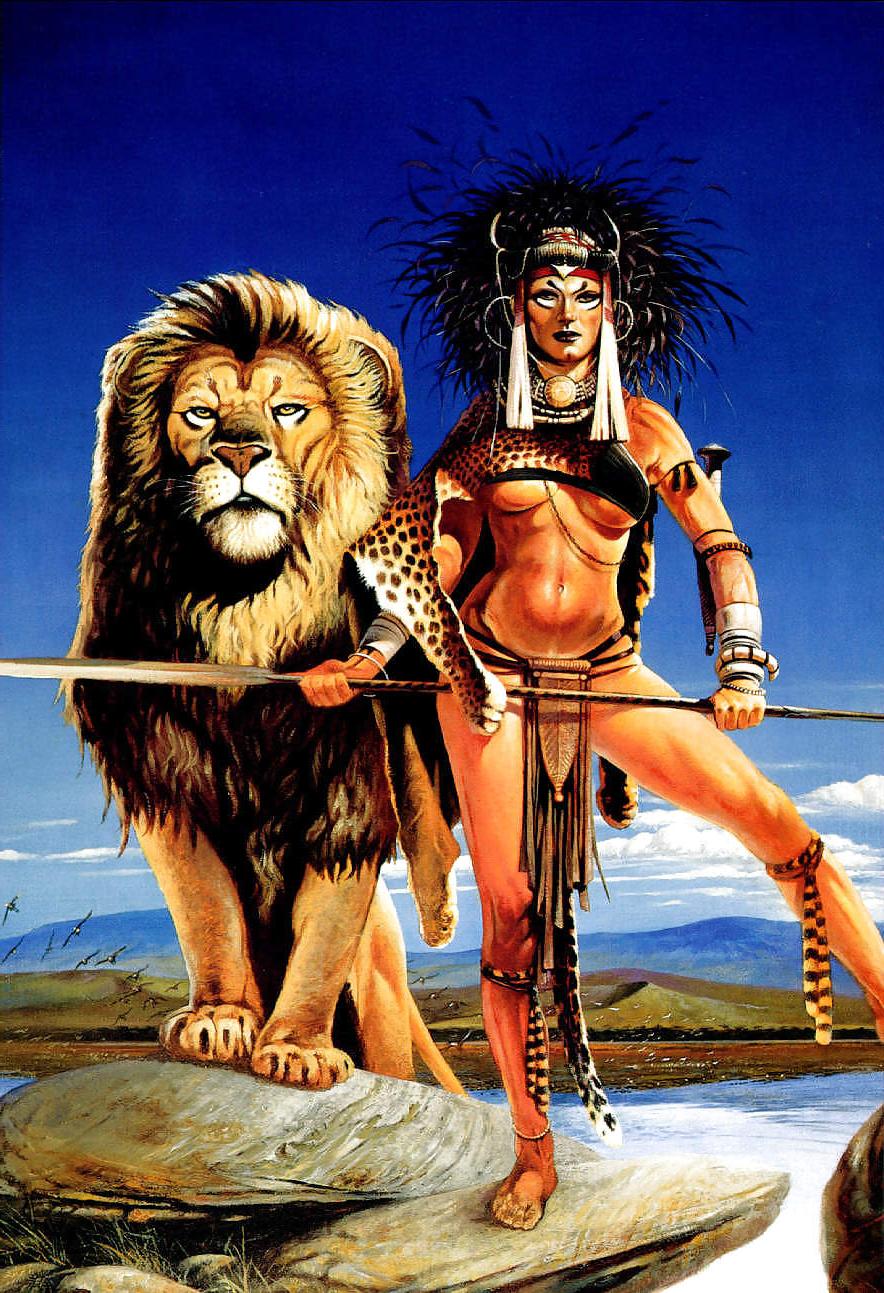 25P Erotic Amazons