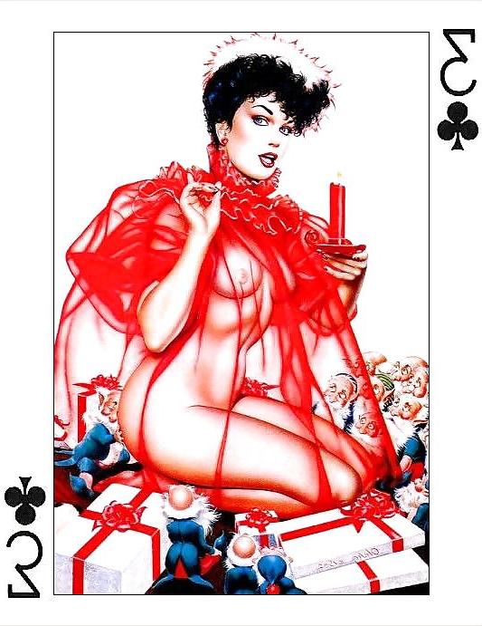 25P Erotic Playing Cards 6 - Betty Page for 