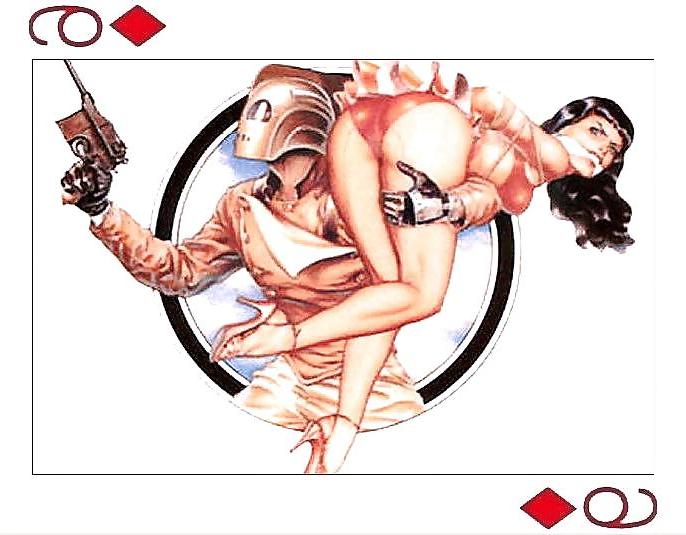 25P Erotic Playing Cards 6 - Betty Page for 