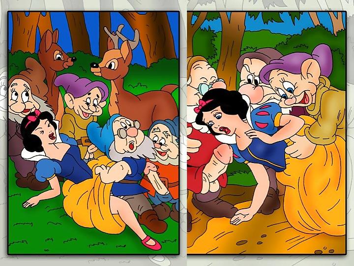 15P Blanche-neige and snow white 3