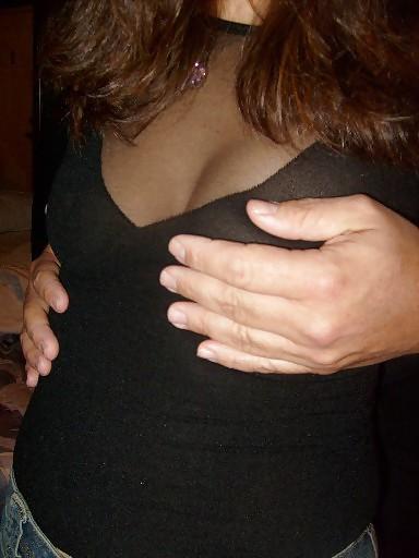 25P Milf latina swinger wife hose heels 6