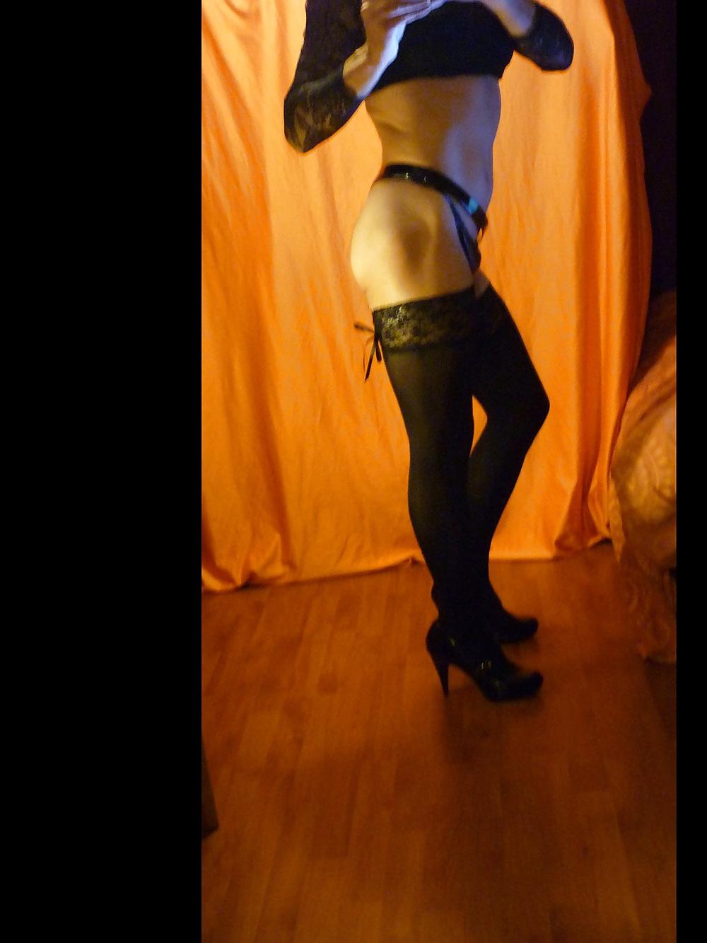 25P Me, in High heels and Stockings