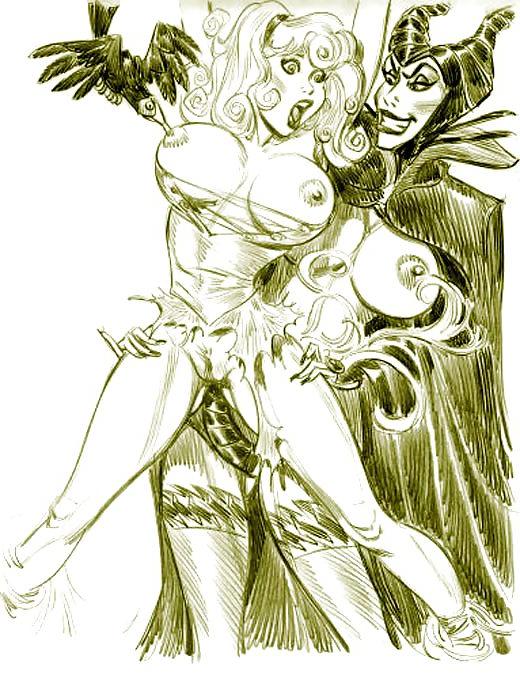 25P Erotic Cartoons 3 - Snow White Pics