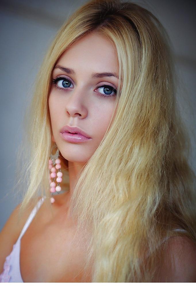 18P White Blonde In White STockings,By Blondelover!