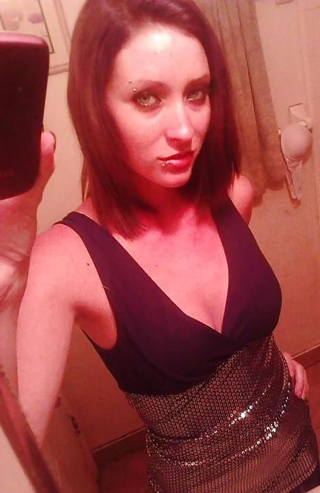 8P Amateur Ashley tiny tits tattoos piercing