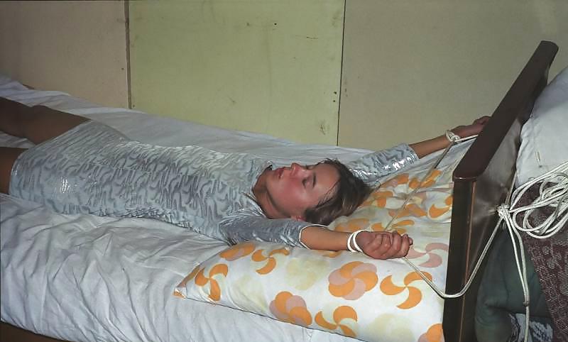 9P Tied Up on the Bed