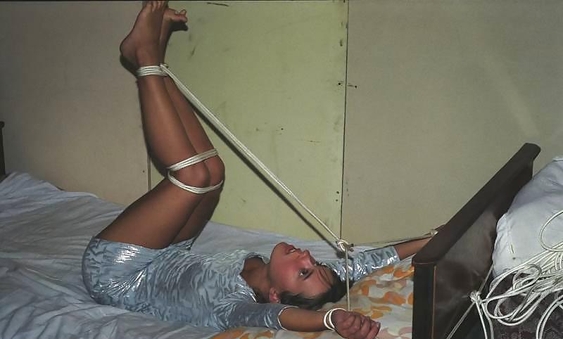 9P Tied Up on the Bed