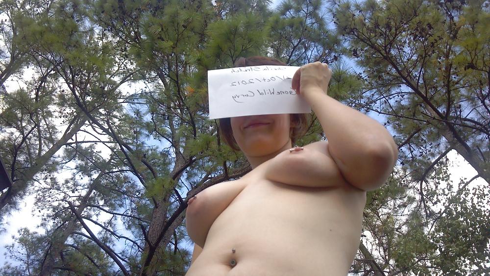 21P Naked & Pierced on the roof