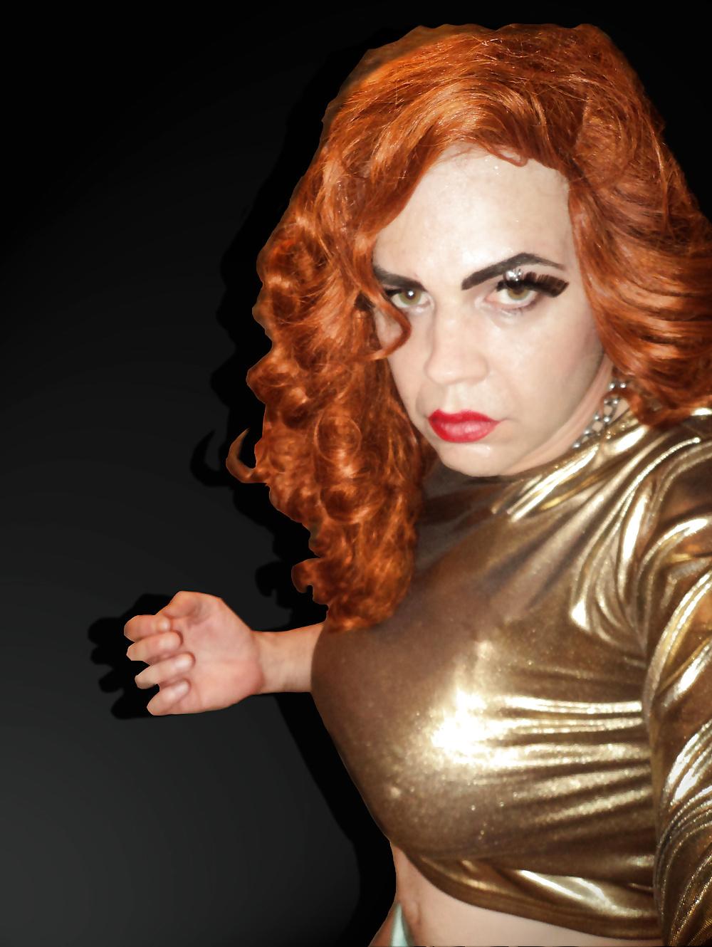 11P Satin crossdresser