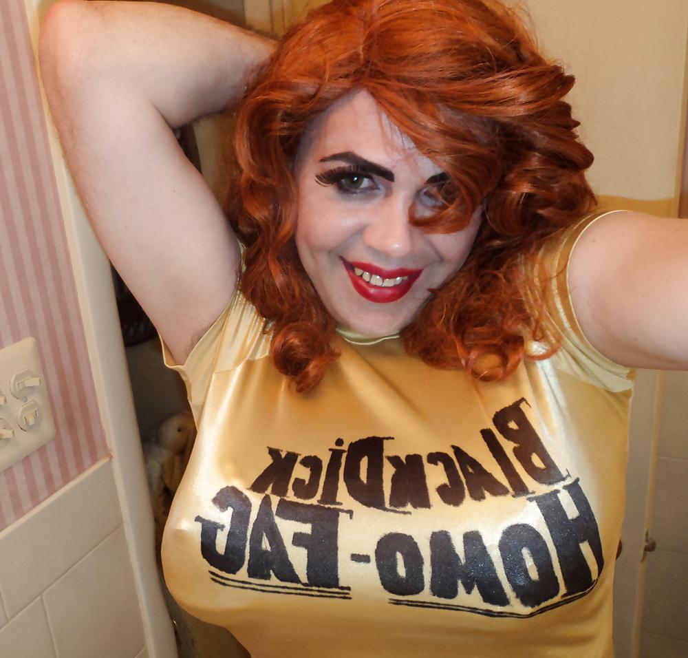 11P Satin crossdresser
