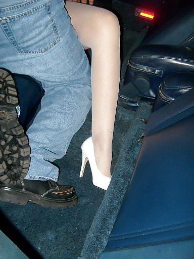 10P Milf latina swinger wife hose heels 7