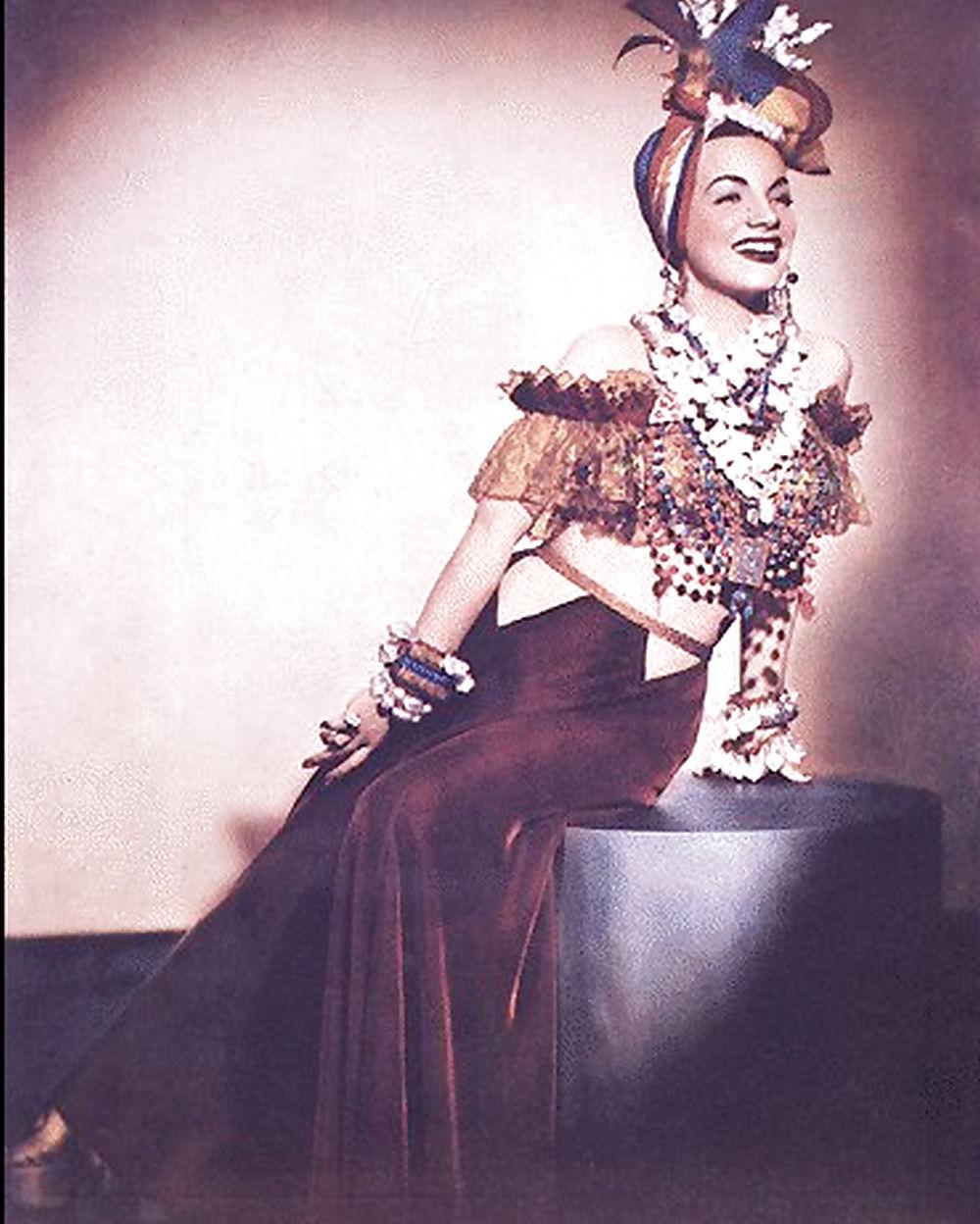 20P Vintage celebrities - Carmen Miranda