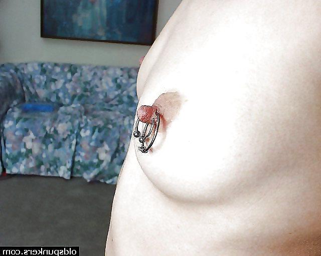 24P Pierced nipples....so hot.