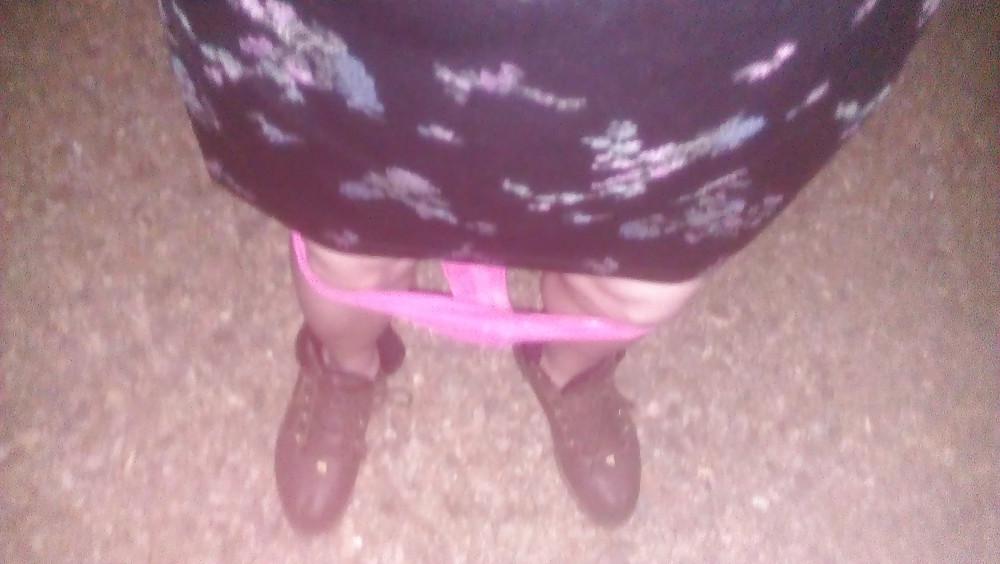 18P Sissy retrieving peed in panties