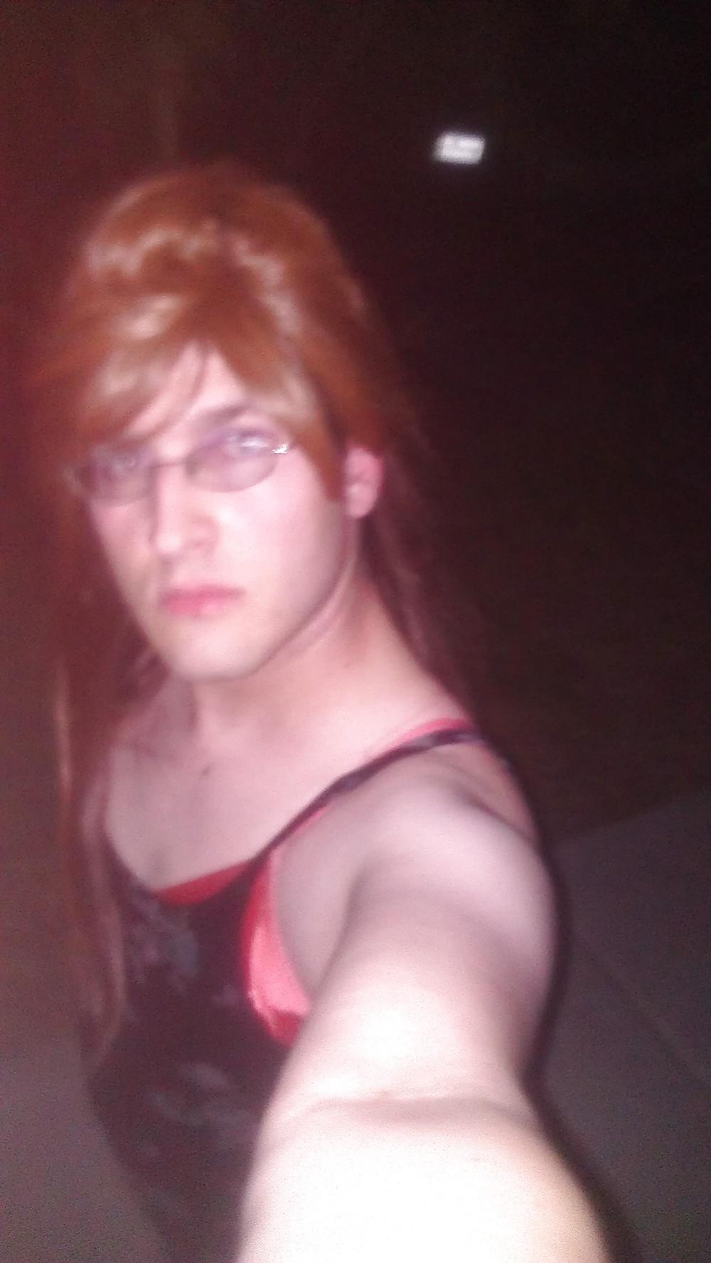 18P Sissy retrieving peed in panties
