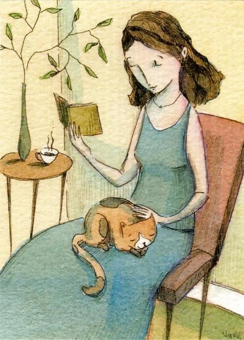 25P Women and cats, an eternal friendship story 