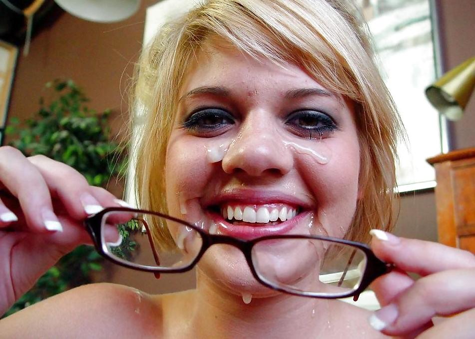 25P Cum on glasses, facials, cum, cum, cum.