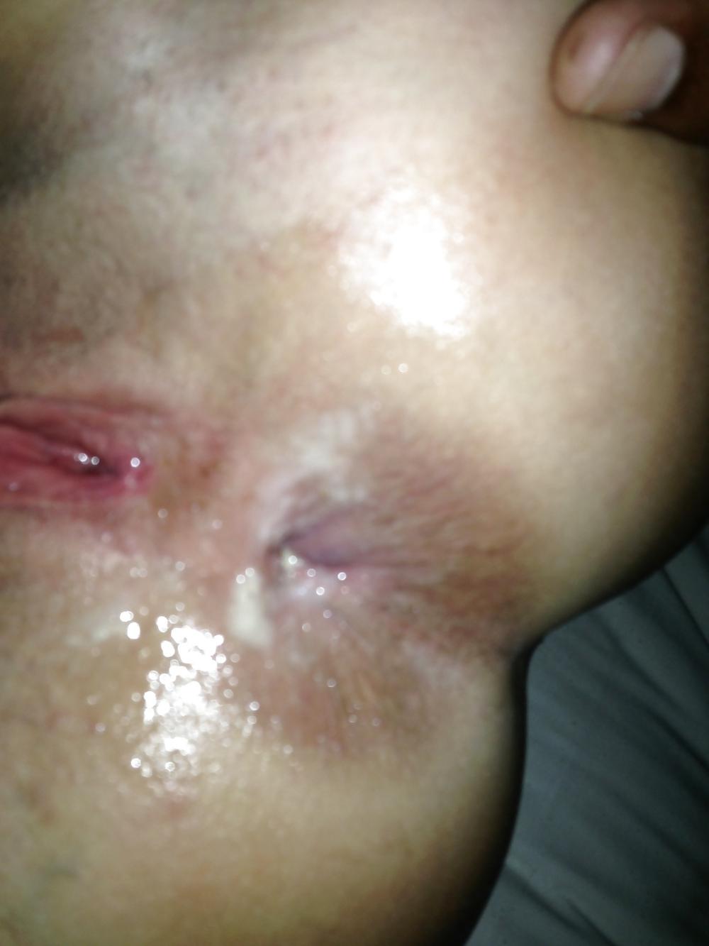 6P Kitten begged for a anal creampie so i abliged 