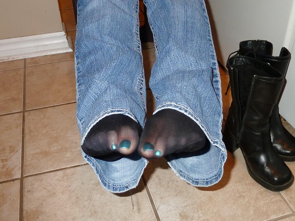 8P Babysitter stocking feet