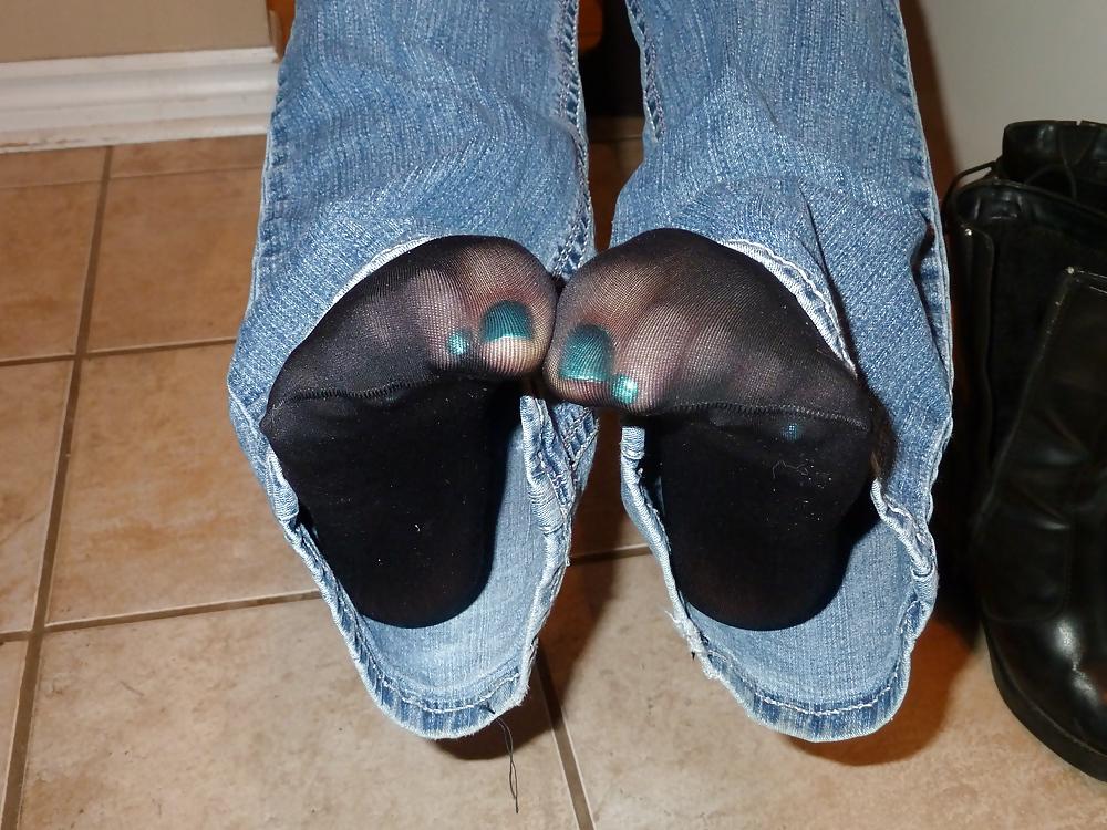 8P Babysitter stocking feet