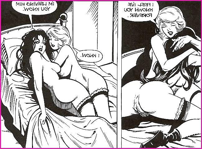 25P Vintage erotic Full set lesbians