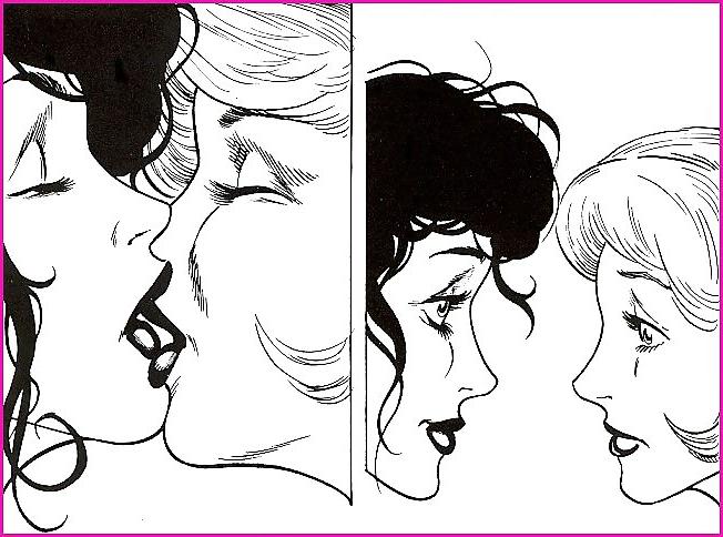 25P Vintage erotic Full set lesbians