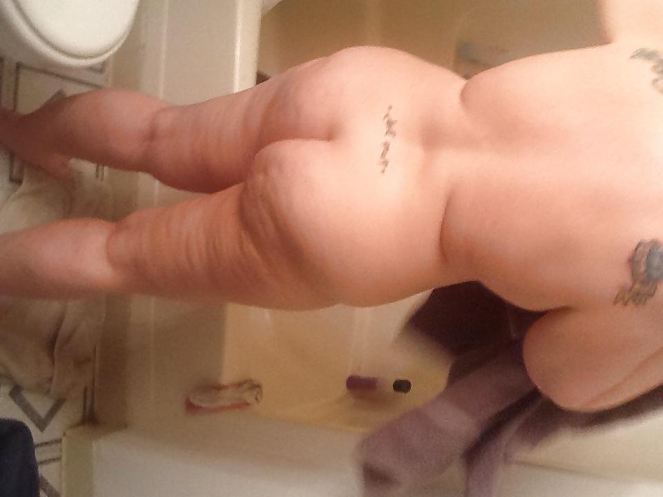 25P More of my Wife's plump ass, tits.