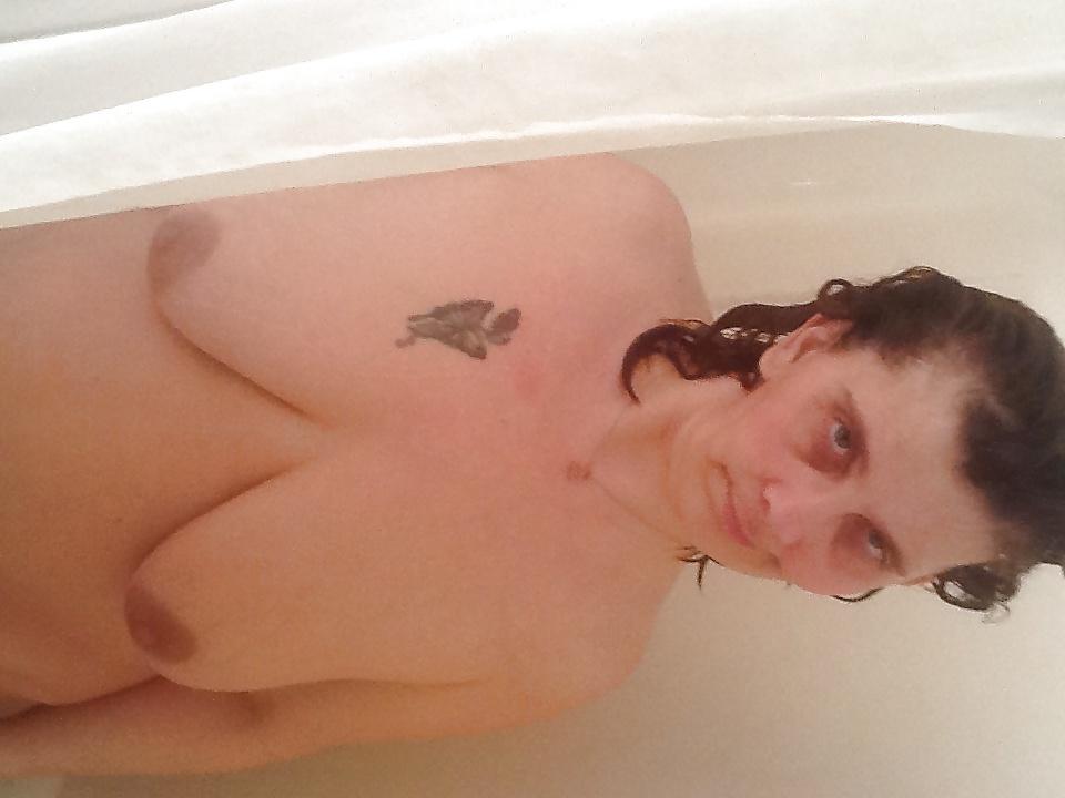 25P More of my Wife's plump ass, tits.