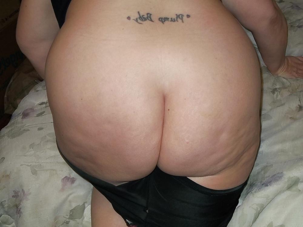 25P More of my Wife's plump ass, tits.