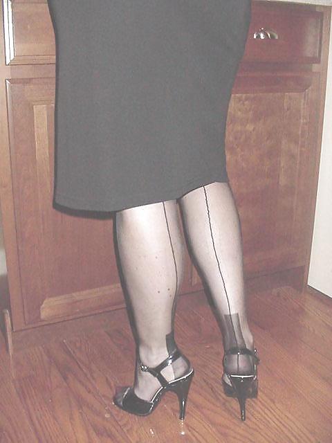 7P Stockings and heels...