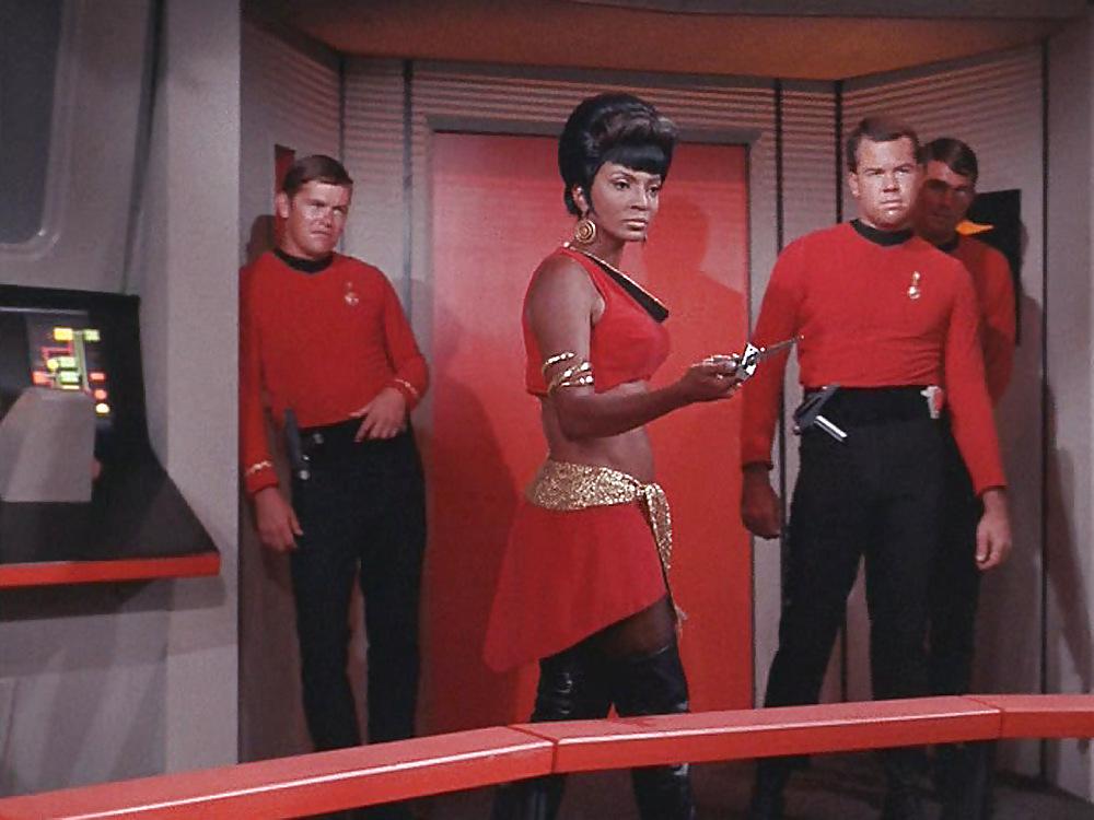 25P Lt. Uhura - Nichelle Nichols Nude - Vintage